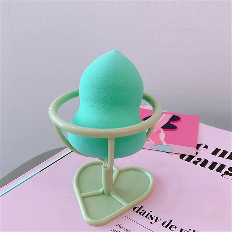 Multi-color Makeup Beauty Egg Powder Puff Sponge Display Stand Drying Holder Rack Cosmetic Sponge Puff Holder Storage Bracket