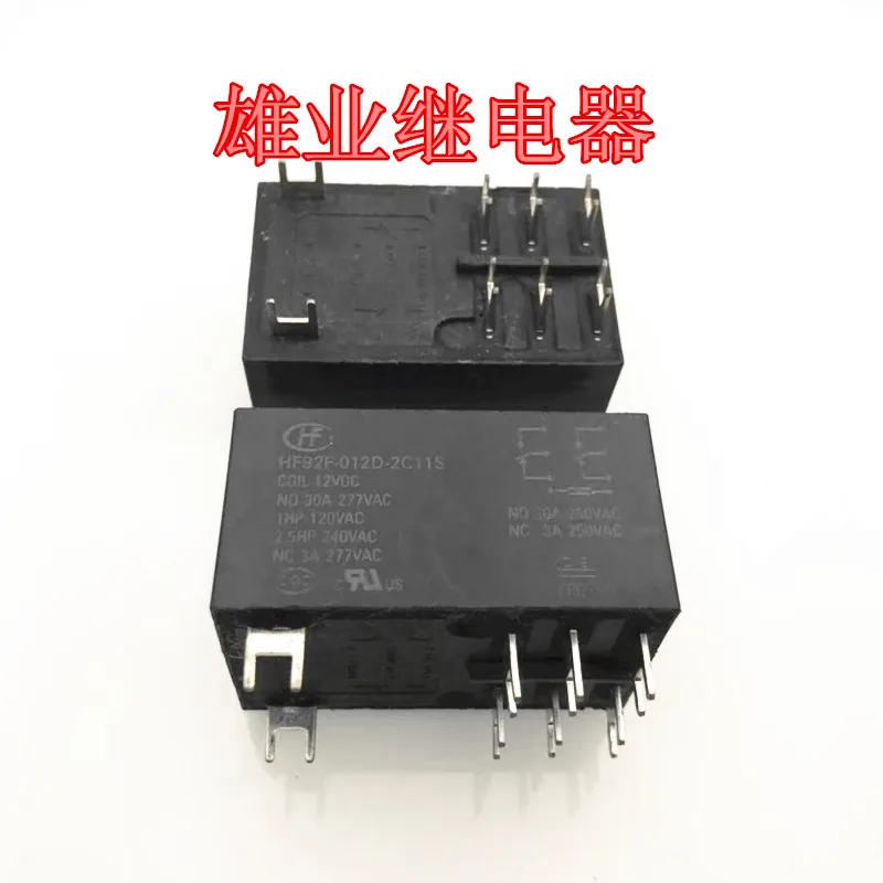 

Hf92f-012d-2c11s relay 30A 12VDC hf92f-012d-2c12f