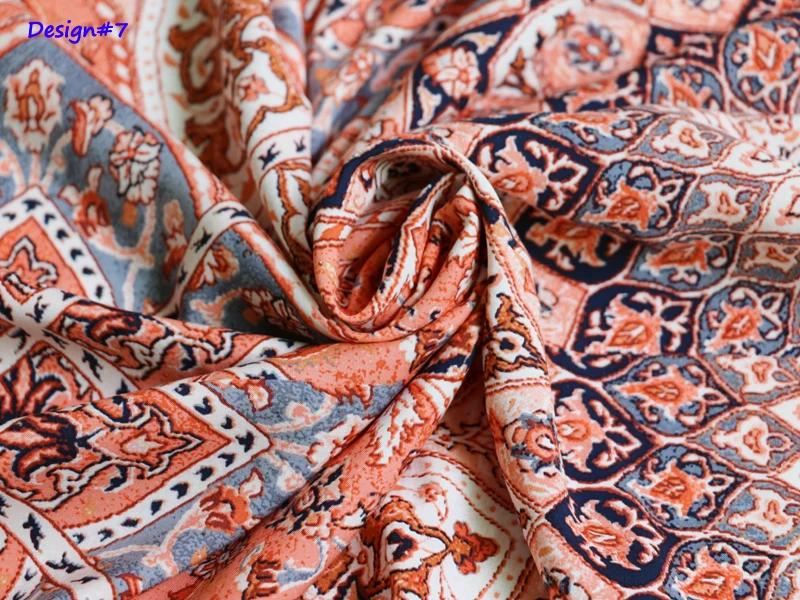 1 Meter X 1,35 Meter Hochwertiger Viskose-Stoff Rayon-Popeline Kleider- und Hemdenmaterial Großhandel – Detail 14