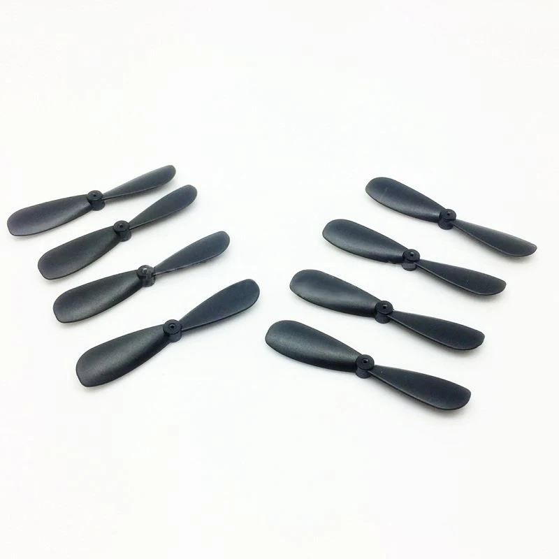 8pcs Propeller Props Blade for 0.8mm 46mm Mini RC Drone Hand Thrown Aircraft Propellers Spare Parts Accessories Component