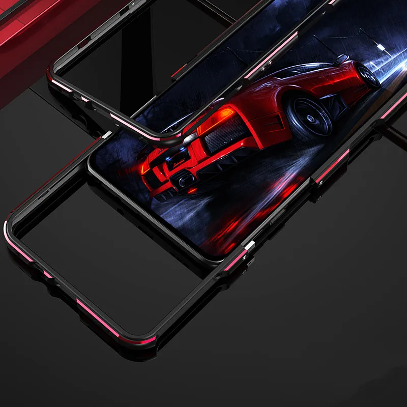 For Xiaomi BlackShark 4 /4 Pro Coque Shockproof Metal Bumper Aluminium Frame +Phone Camera Protective Cooling Cover