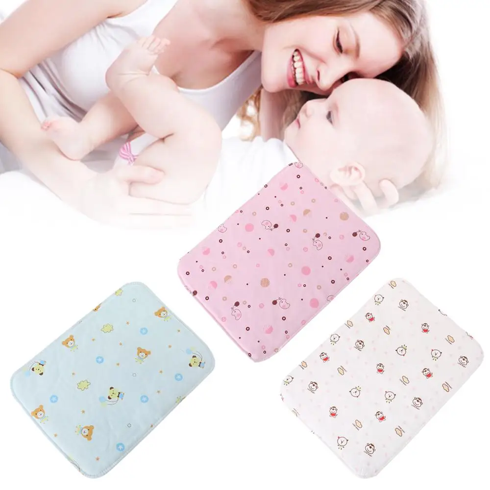 Baby Changing Pad Reusable Waterproof Stroller Diaper Folding Soft Mat Washable