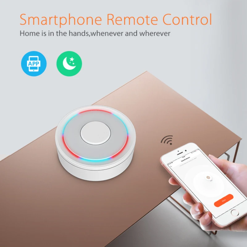 Hub de enlace inteligente Tuya ZigBee, WiFi + Bluetooth, puente de casa inteligente, aplicación de vida inteligente, control remoto inalámbrico a