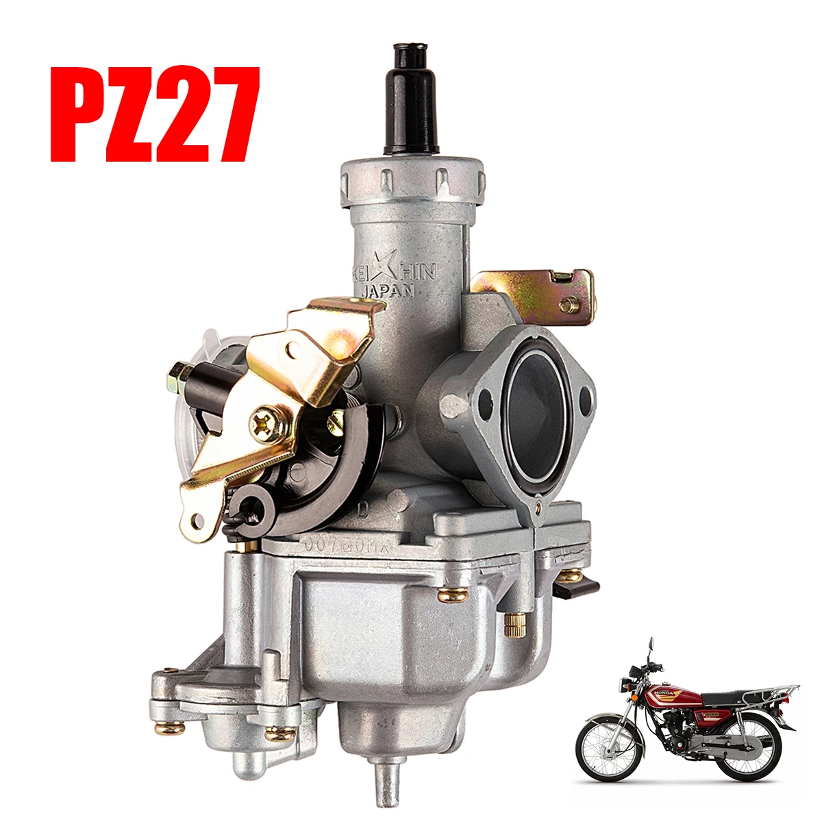 

For Keihin PZ27 Motorcycle Carburetor Carburador Used For Honda CG125 For 175CC 200cc 250cc Motorcycle Dirt bike