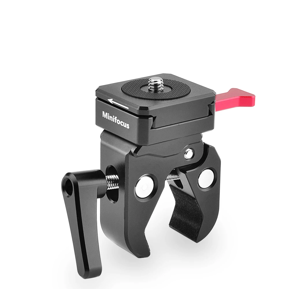 V-Mount Quick Release แผ่นอะแดปเตอร์ Super Clamp สำหรับกล้อง DSLR Video แบตเตอรี่ V-Mount ขาตั้งกล้องขา