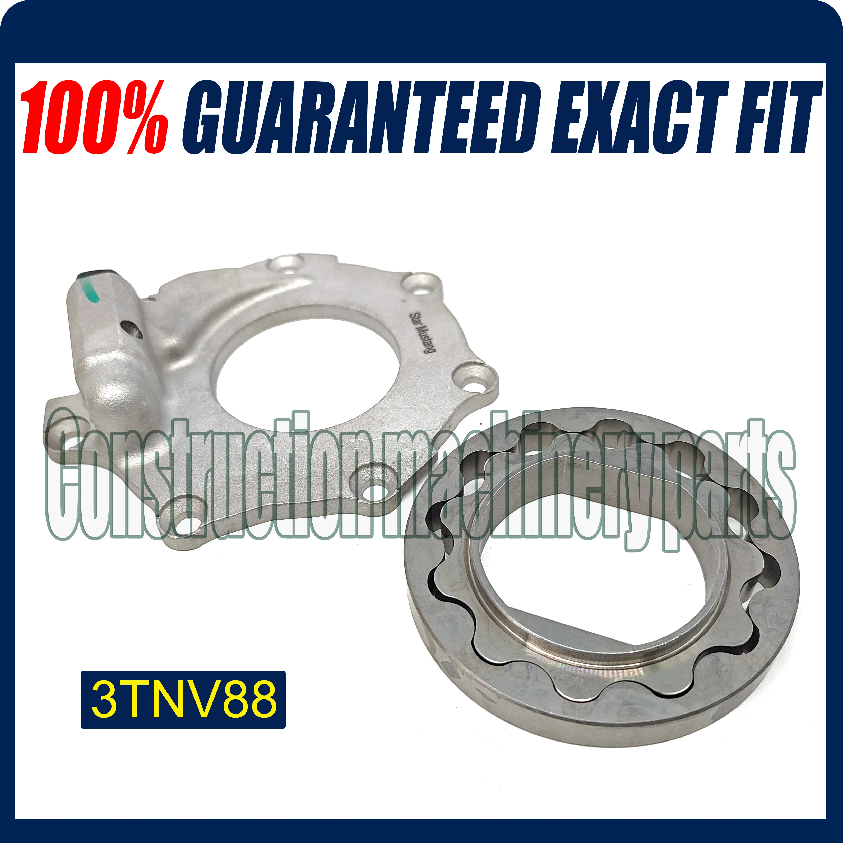 3TNV88 Engine repair Parts Oil Pump With Cover For Yanmar