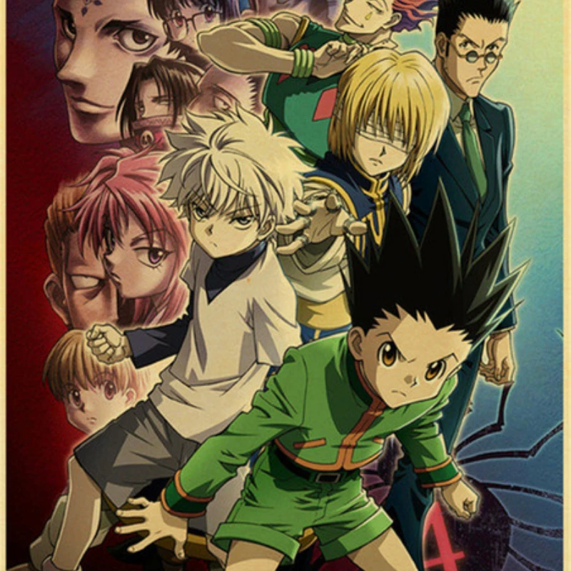 Home Decoration Hd Print Poster Hunter X Hunter Anime Picture Wall Art Modular Canvas Painting Modern for Living Room Decoration