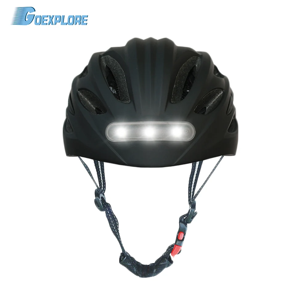 Goexplore Bicycle Helmet LED Light Intergrally-molded Cycling Helmet Mountain Road Bike Helmet Sport Safe Hat For Men Women