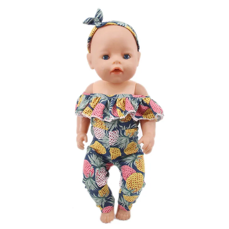 Pop Kleding Eenhoorn Suits Fit 18 Inch Amerikaanse Van Meisje & Baby Born Pop 43Cm Geboren Baby Doll kleding, speelgoed Voor Meisjes