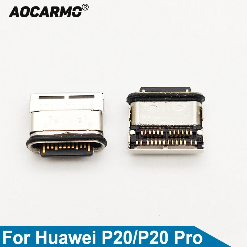 

Aocarmo USB Charger Charging Port Dock Connector Replacement Part For Huawei P20 / P20 Pro