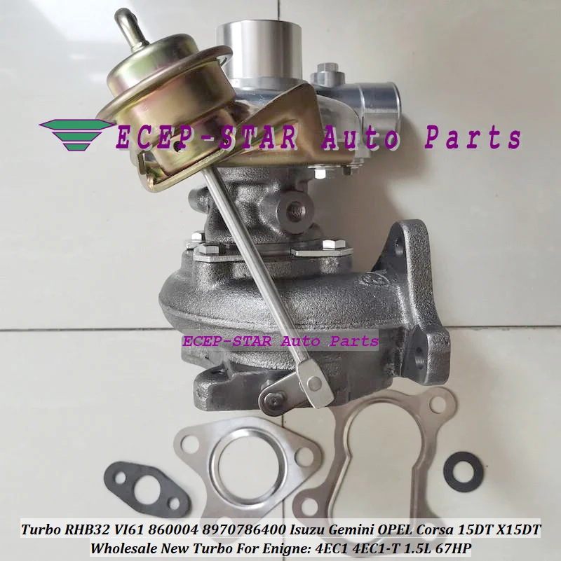 Free Ship RHB32 VI61 VB110094 8970786400 Turbo Turbocharger For ISUZU Gemini 1.5L JT For OPEL Corsa 93- 15DT X15DT 4EC1 4EC1T