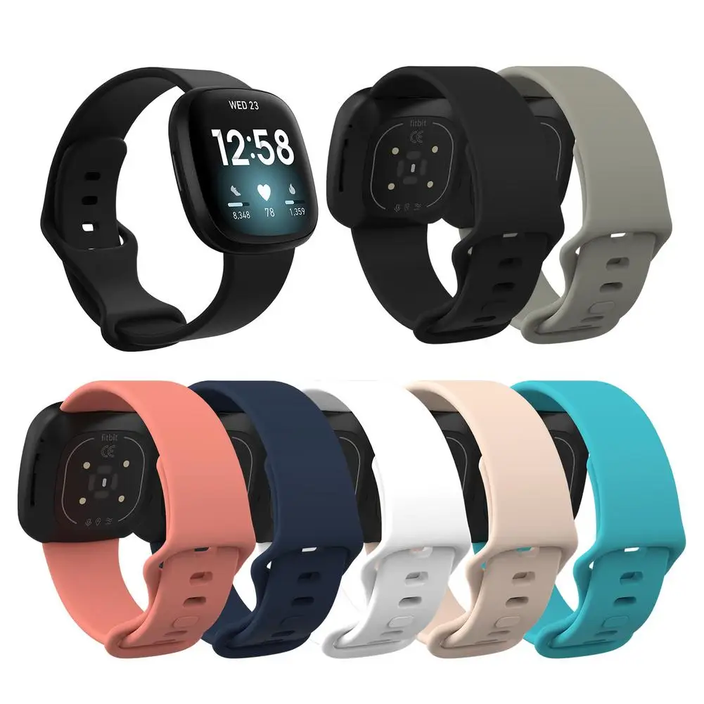 Watch Strap Band For Fitbit Versa 3 Smart Bracelet Watchband Replacement Wrist Strap For Fitbit Sense Smart Watch Accessories