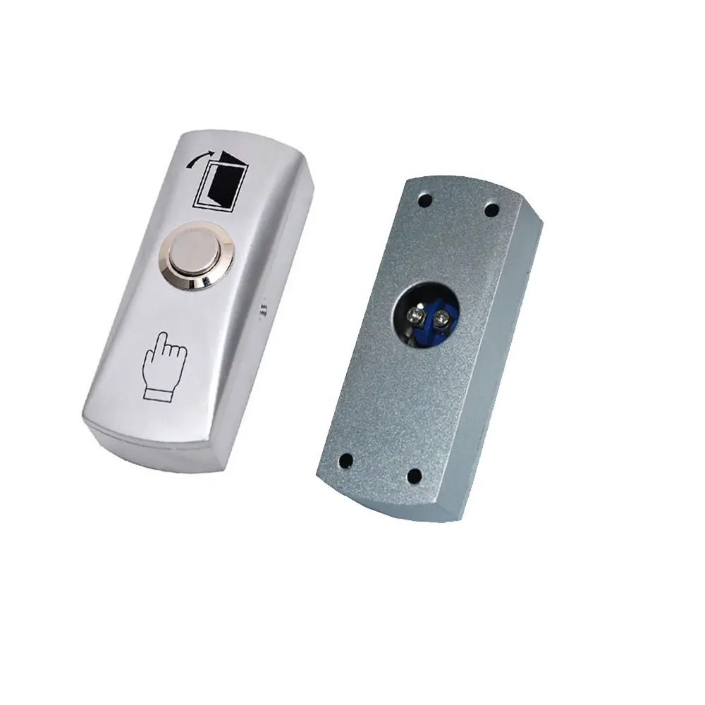 

Exit Button For Access Control Aluminum Alloy With The Bottom Box Dimensions: 80Lx30Wx23H(Mm) ,Min:1pcs