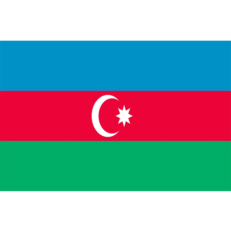 Azerbaijan Flag Yehoy hanging 90*150cm For Decoration