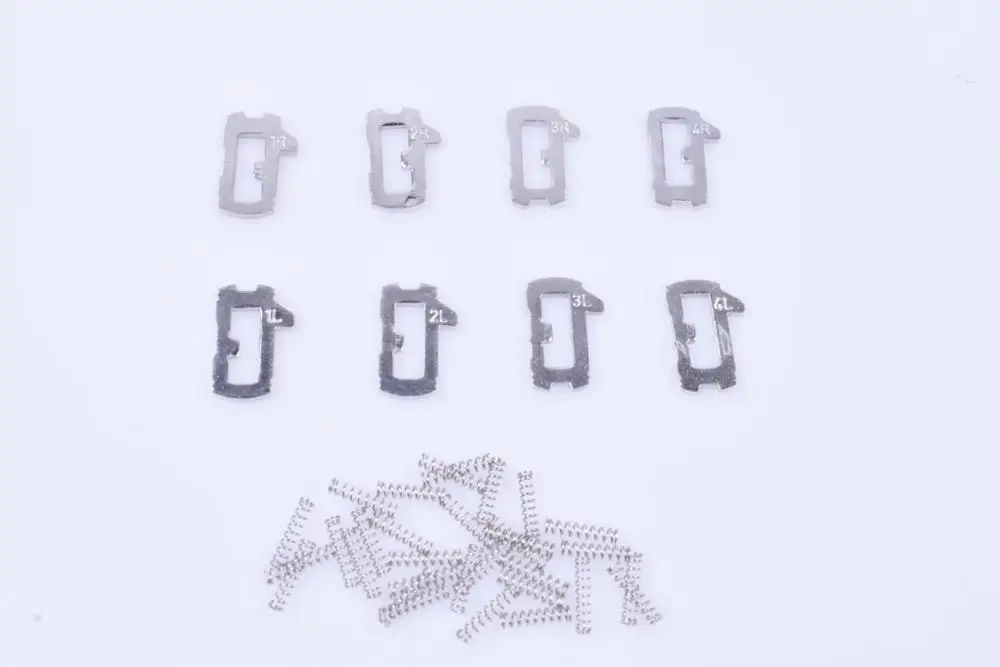 24pcs HU100 Car Lock Reed Locking Plate For Buick Regal GL8 inner Milling Lock Reed Set