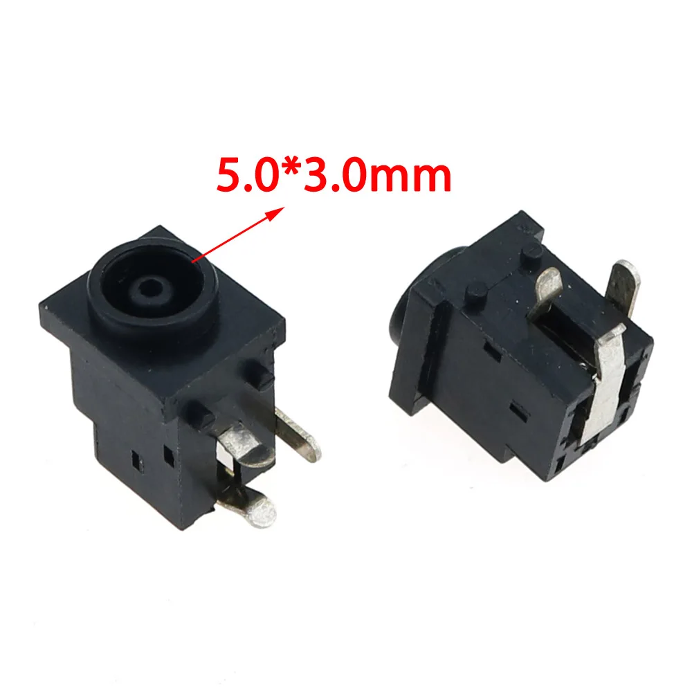 5 sztuk 5.0*3.0mm DC Power kobieta Jack 3Pin złącze ładowania Jack dla Samsung RC420 R700 N140 N145 NP 305V4A serii laptopy