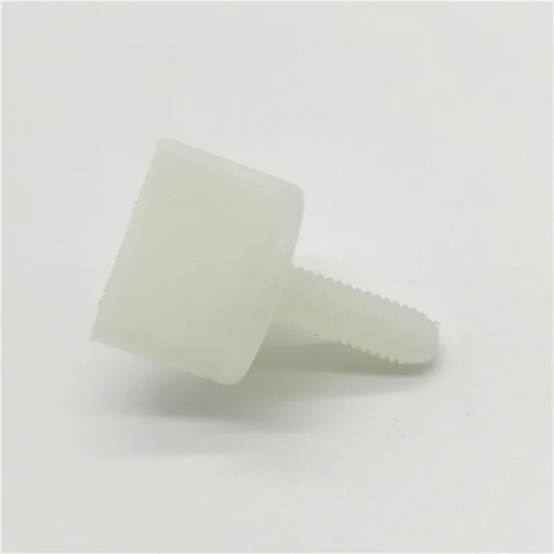 10 PCS M4 Metric Threaded Nylon Plastic Thumb Screws Full Thread RC Accessory