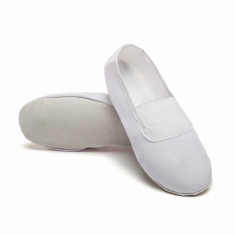 USHINE EU22-45 czarne białe płaskie buty do jogi nauczyciel Fitness gimnastyczne buty do tańca baletowego dla dzieci kobieta mężczyzna