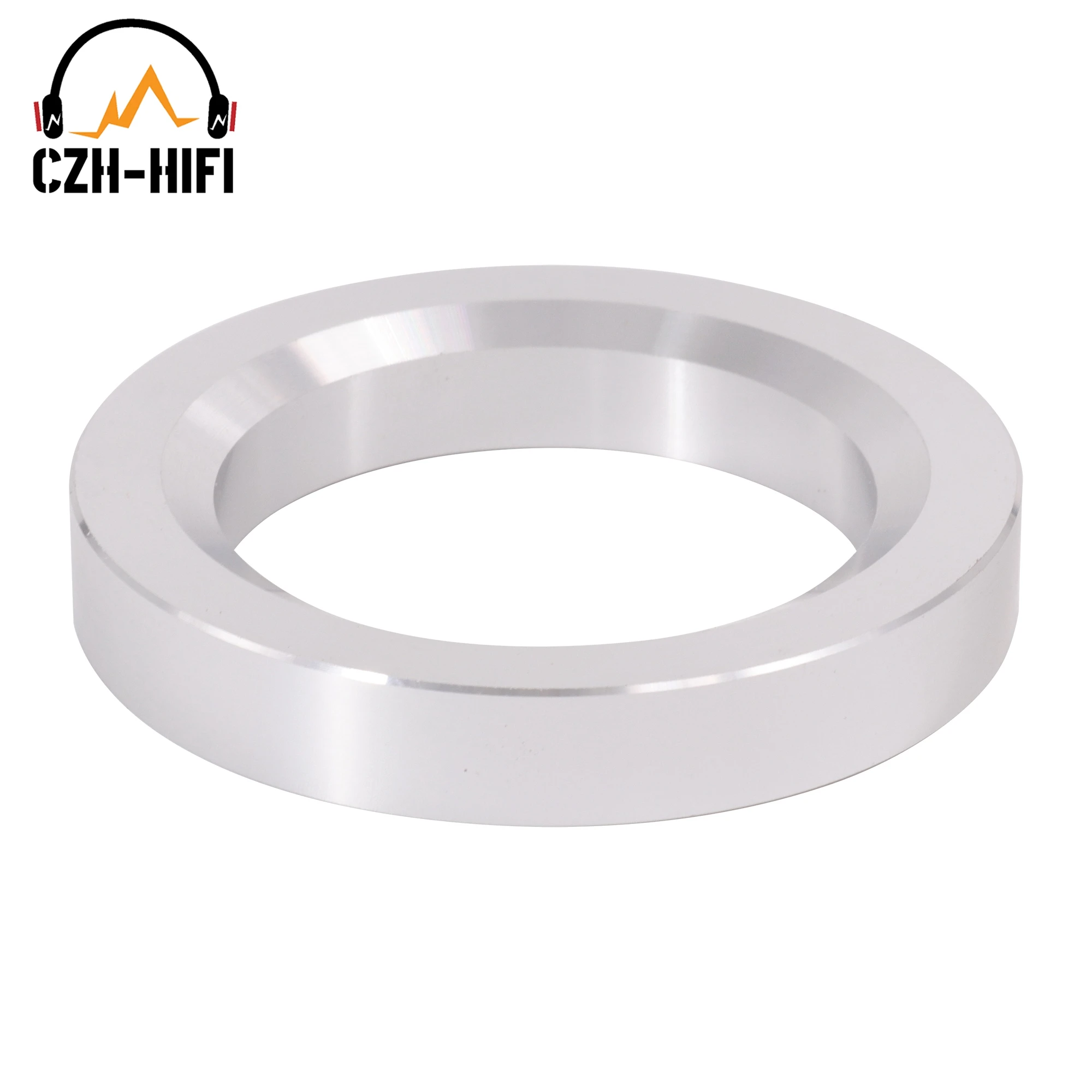 1PC 60mm CNC Gefräste Aluminium Runde Dekorieren Basis Ring Kreis Washer Für Vintage KT88 Vakuum Rohr Verstärker DIY hiFi – Detail 7