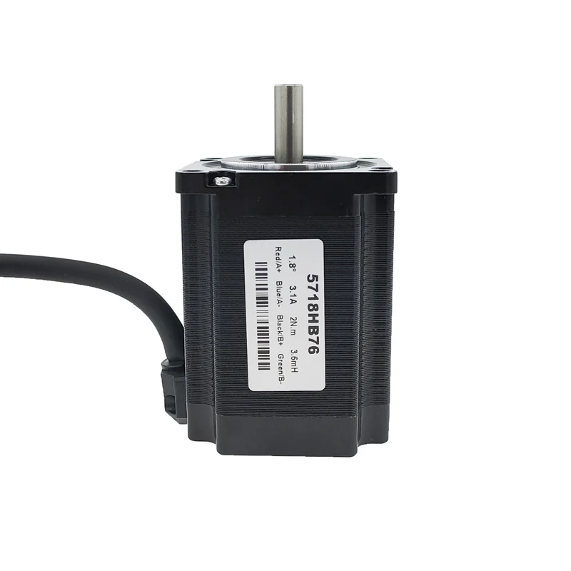 57BYG stepper motor 76mm 2 phase 1.8 degree 3.1A 2N.m hybrid driver motor Nema 23 Step Motor