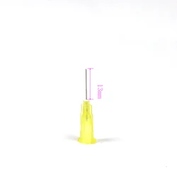 30G needle 13mm disposable superfine 4mm small yellow needle beauty care acne needle 25mm 20pcs