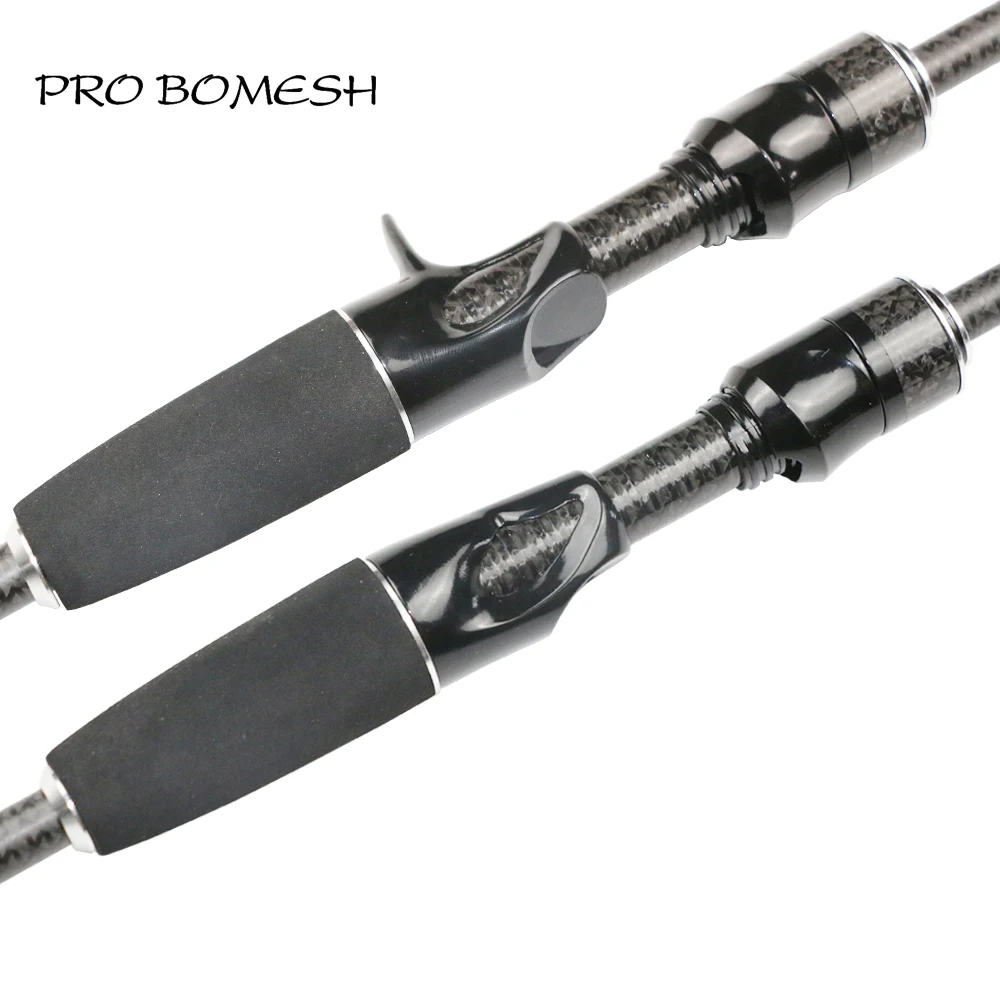 Pro Bomesh 1Set 51.2g 53g Kevlar Cross Wrap Inserted Tube Spinning Casting EVA Handle Kit DIY Fishing Rod Pole Accessory Repair