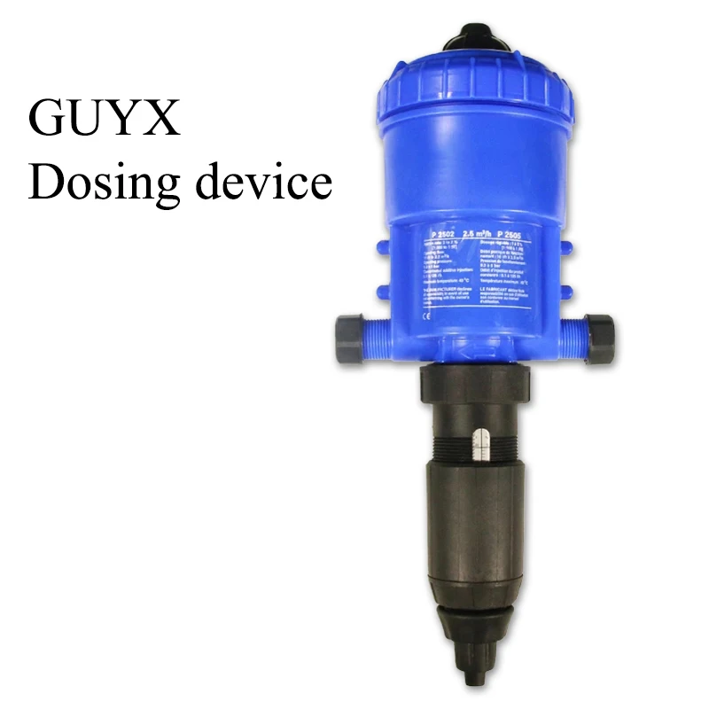 

Dosing device Automatic proportional dosing pump Agricultural dosing pump Fertilizer injector Drinking water diluter Fertilizer