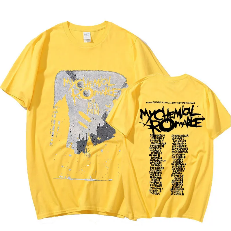 My Chemical Romance 2007 Tour Print T Shirt Candle Punk Band Sign