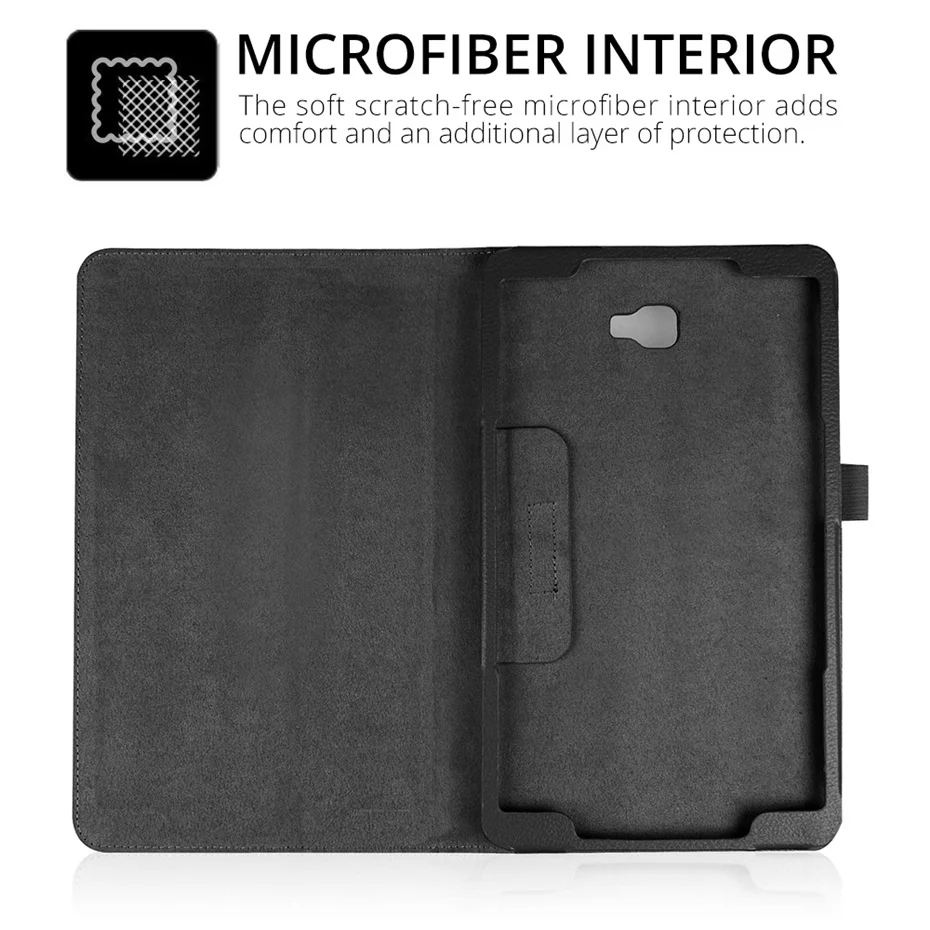 Hochwertige pu fall abdeckung für samsung galaxy tab a6 10,1 t585 t580 SM-T580 t580n fall
