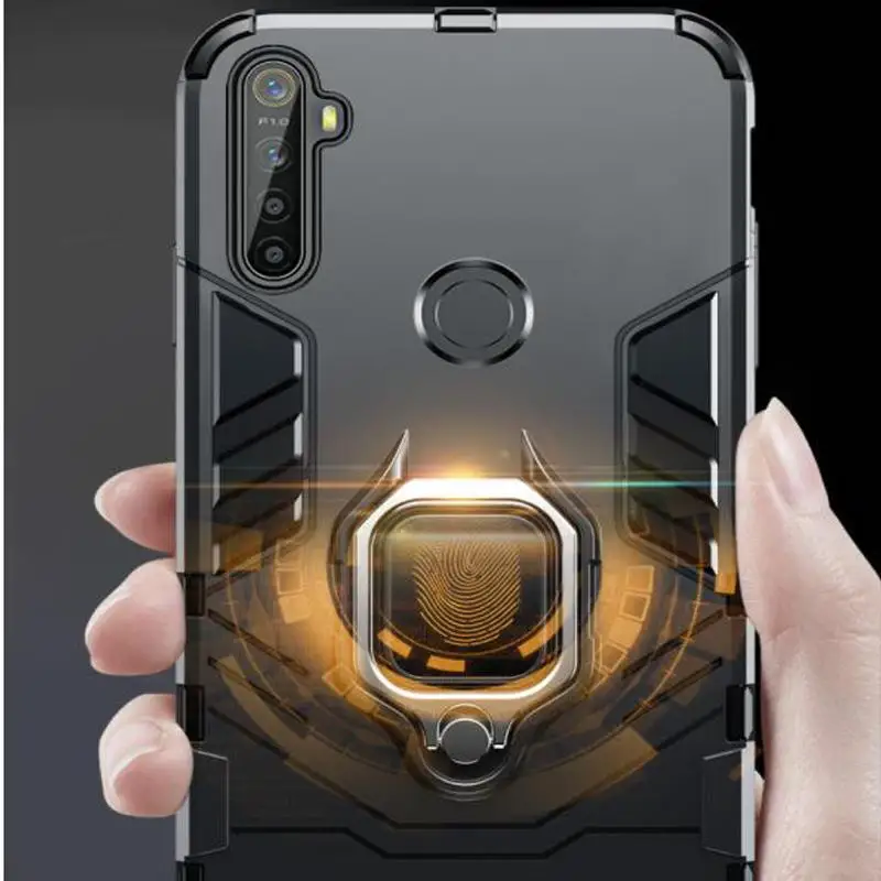 Shockproof Armor Case for Realme X2 Pro XT 5 Pro 3 C2 Phone Back Cover for OPPO F11 Pro A9 A5 2020 Reno 2 Reno Z K1 A1K Fundas