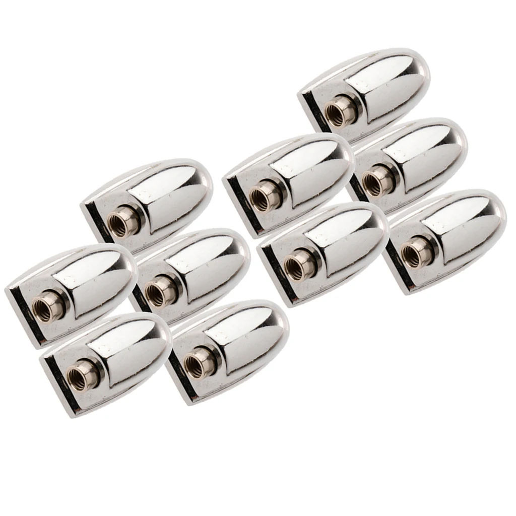 10pcs Drum Hooks Clamp Snare Drum Lugs for Drum Set Kit Parts