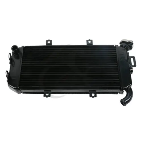 Motorcycle Aluminum Radiator Cooler For KAWASAKI ER6N ER-6F NINJA 650R 2006-2008 2007 Black