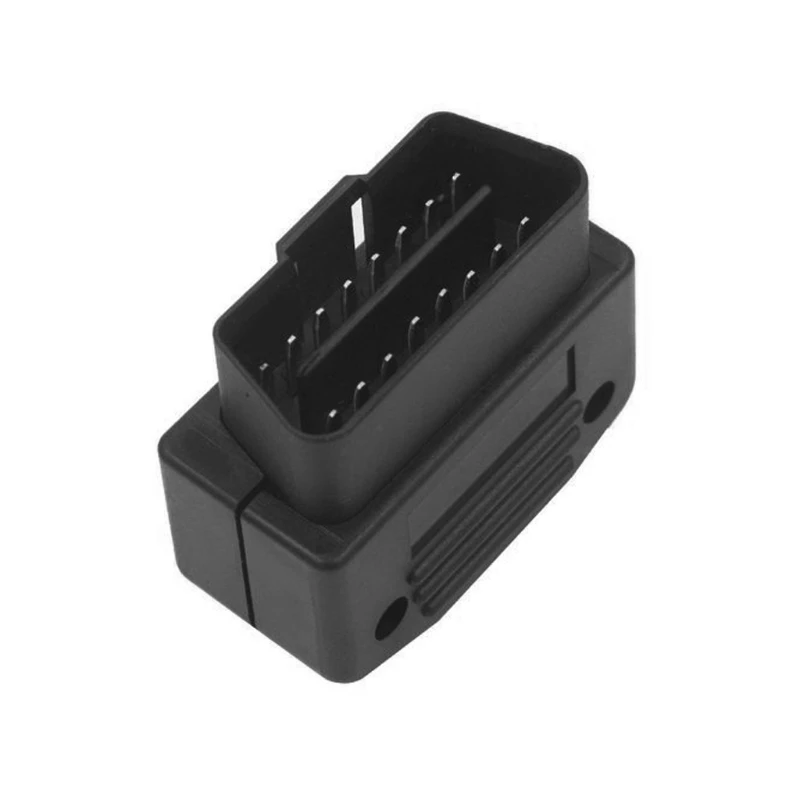 Auto OBD2 OBDII 16 Pin Male Connector Plug Diagnostic Scanner Convertor Extender Cord Adapter Connector Cable Waterproof