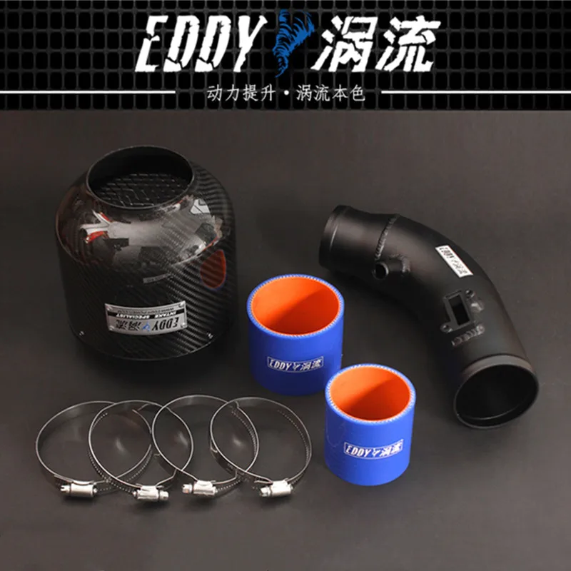 EDDY Intake System Air Intake Pipe & Carbon Fiber Air Filter for Buick Lacrosse 1.5T / 2.0T 2016 2017 2018 Car Engine Parts