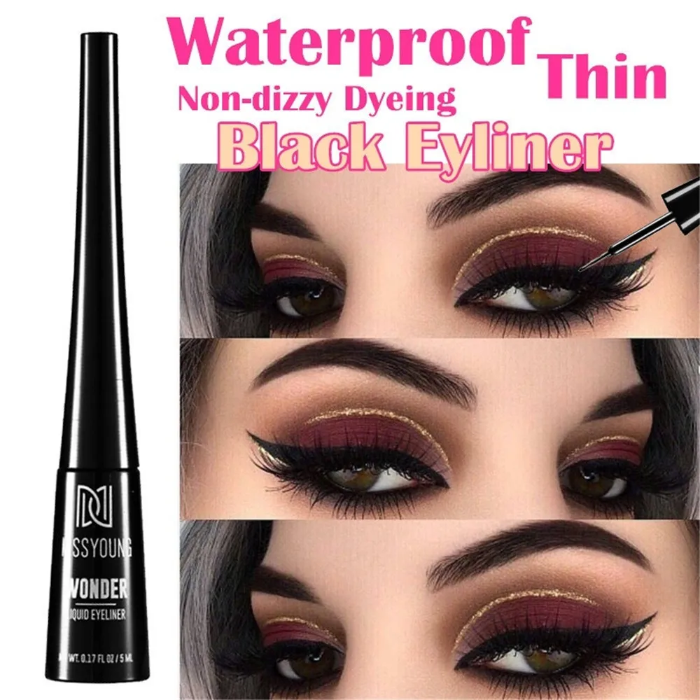 

Black Eyeliner Pencil Waterproof Eye Liner Pen Professional Eye Makeup Long-lasting Eyeliner Cosmetic Tool Wholesale Available