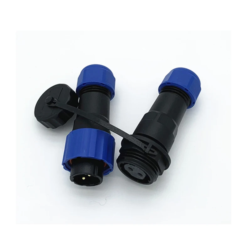 SP16 Docking Aviation Plug IP68 Waterproof Connector Male plug & female socket 2/3/4/5/6/7/8/9 pin Wire cable connector