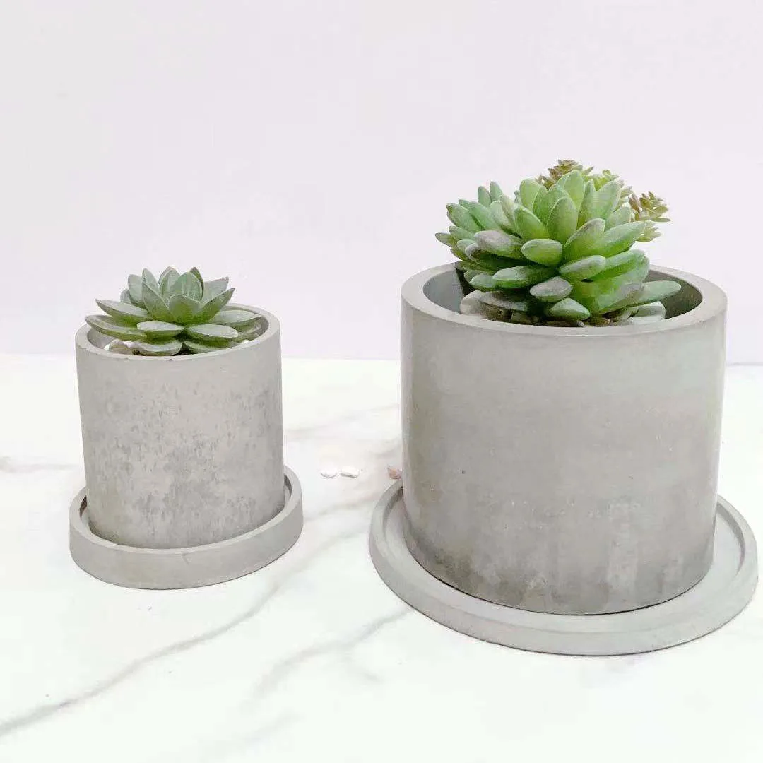 

Round Pot Silicone Mold Concrete Molds for Planters Indoor Terazzo Plants Pot Molds Large Round Flowerpot Mold Resin Clay Crafts