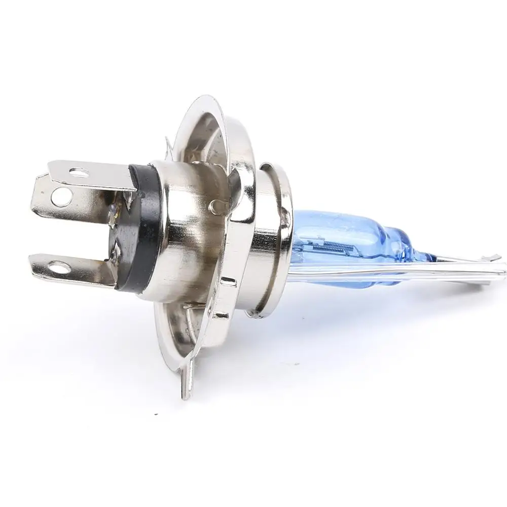 [ Fast Shipping ] H4 35W Xenon HID Headlight Halogen Light Bulb Lamp White 6000K Car Motorcycle