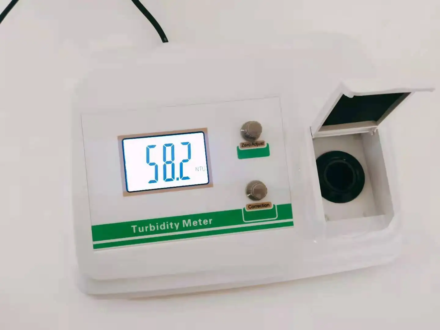 Desktop Turbidimeter Microcomputer Scattered Light Turbidity Meter Tester 0-200NTU/800NTU Sewage Tap Water Quality Detector