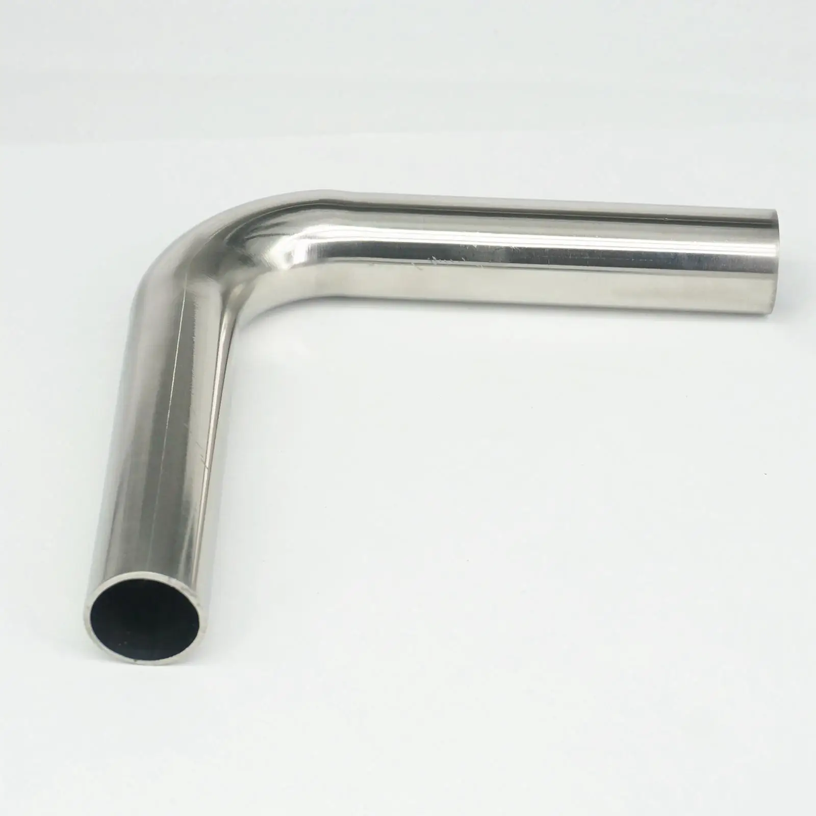 

25mm 1" 304 Stainless Steel Sanitary Weld 90 Deg Elbow Fitting Straight Tube 100mm Homebrew