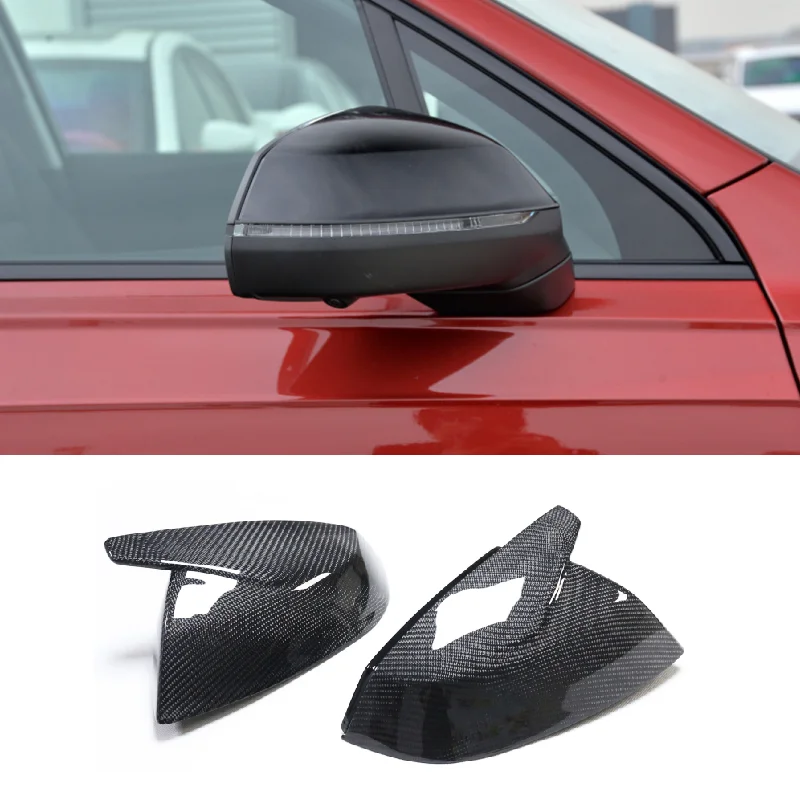 

Carbon Fiber Replacment Style Rear View Mirror Cover Caps Fit For Audi Q5 SQ5 Q7 SQ7 2017-2021