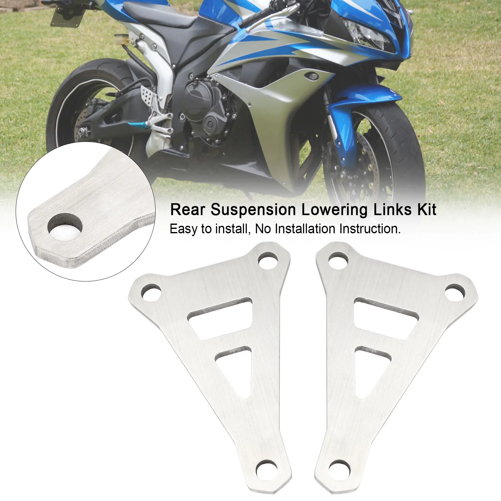 

Topteng Rear Suspension Lowering Links Kit Fit For HONDA CBR600RR 2007-2014