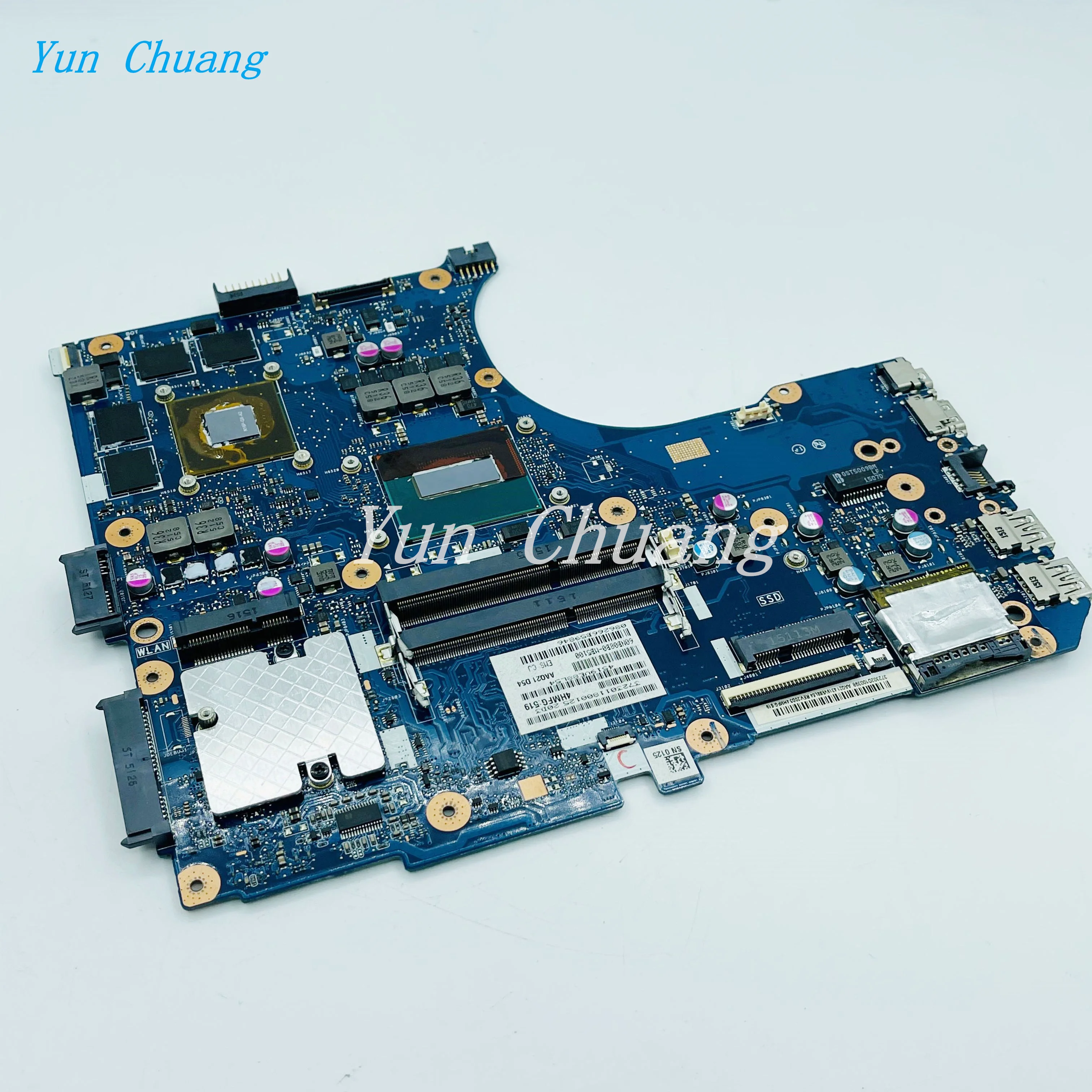 N551JM original motherboard Para ASUS G58JW N551JW G551J G551JW N551JM N551JK N551J motherboard notebook com i7-4720HQ GTX960M