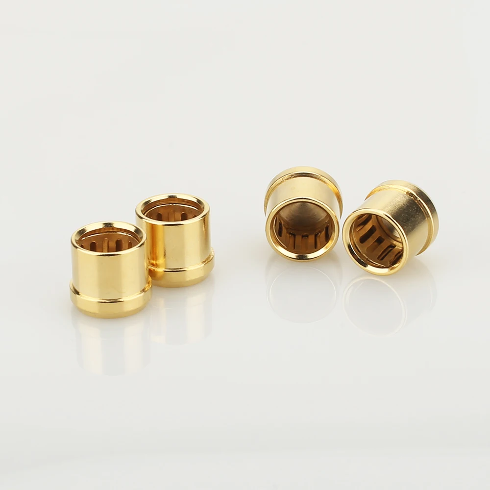 8pcs ชุบทอง RCA ป้องกันป้องกันแจ็คซ็อกเก็ตวงจรซ็อกเก็ต