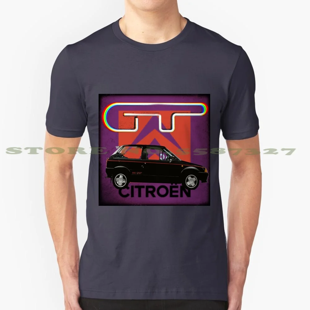 Gt 3 Door 100% Cotton T-Shirt Gt Hot Hatch 1980S Retro Classic Car