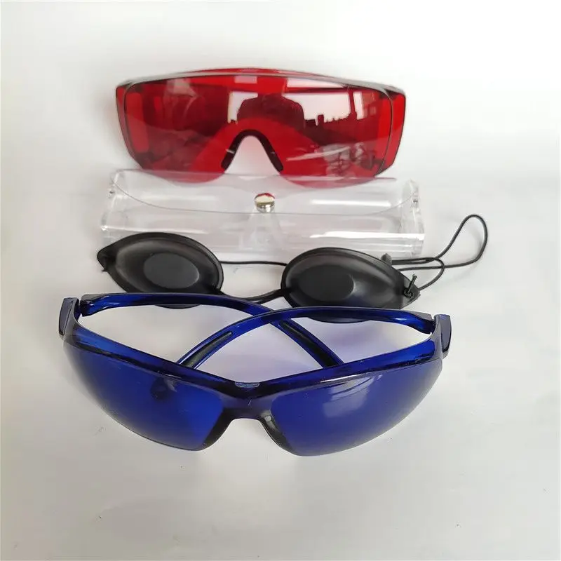 Safety Goggles Protective Glasses Soft Silicone Eyepatch Adjustable Eyewear Protection Beauty IPL Laser Eyecup