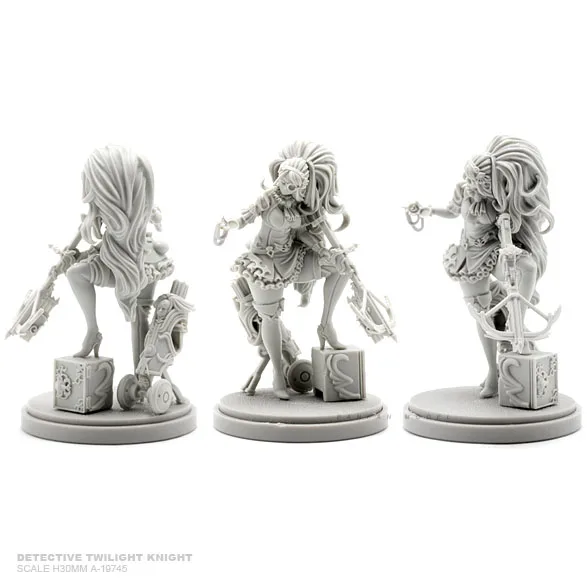 Soldato Sexy della resina di serie della dea dei corredi della resina di 30mm auto-assemblato A-19745