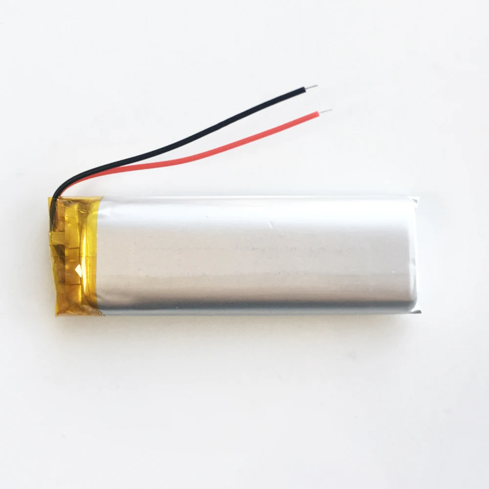 Akumulator litowo-polimerowy Lipo 3,7 V 1300 mAh 102060   Do domowej kamery przewodowej KTV z mikrofonem audio GPS