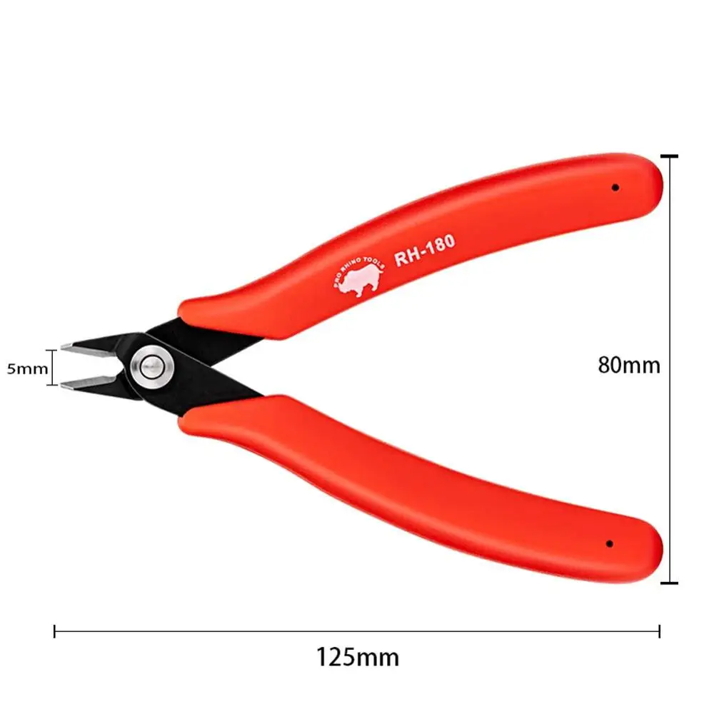 Japonia RHINO Repair Tools RH-180 Mini szczypce do cięcia do naprawy mobilnej płyty głównej dedykowane metalowe nóżki