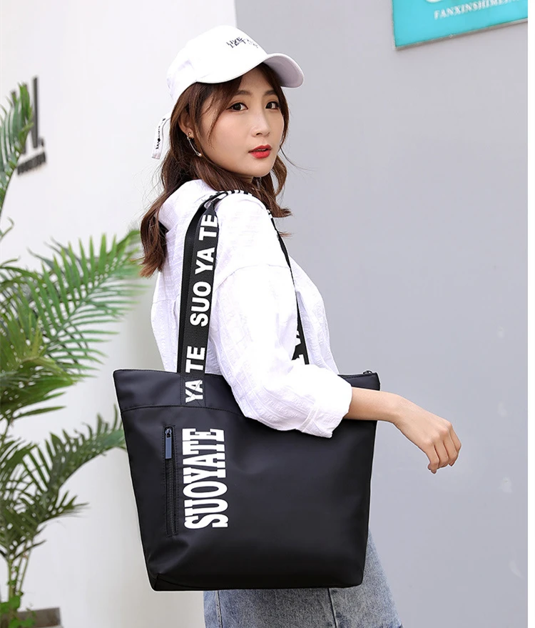 Fashion Brand Women's Shoulder bags Female Waterproof nylon Handbags Ladies Totes bag Large Capacity Casual bolsos femenina